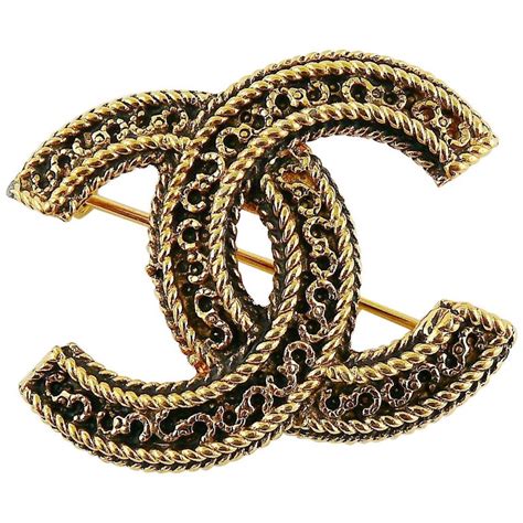 vintage chanel rooch|pre owned Chanel brooch.